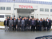 Eğitimciler TOYOTA’yı gezdi