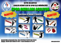 ÜCRETSİZ YAZ SPOR OKULLARI BAŞLIYOR