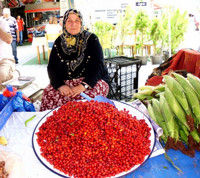 Kızılcık Pazara Çıktı