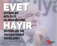 Evet-Hayır afişlerinden bir demet